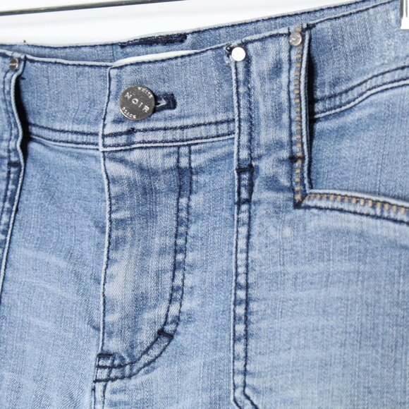 White House Black Market Patch Pocket Jean Capris - Picture 5 of 12